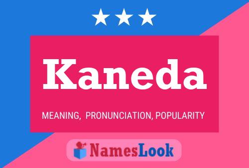 Kaneda Name Poster