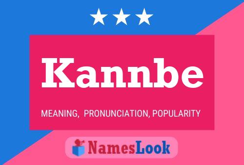 Kannbe Name Poster