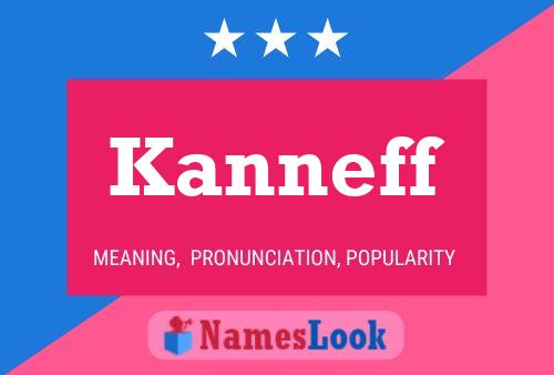 Kanneff Name Poster