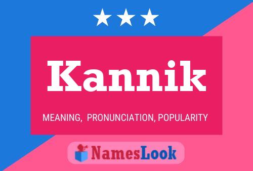 Kannik Name Poster