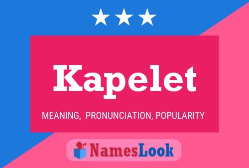 Kapelet Name Poster