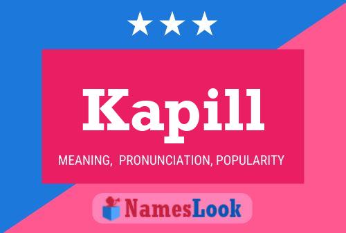 Kapill Name Poster