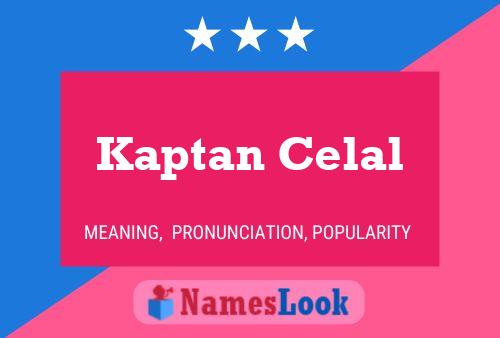 Kaptan Celal Name Poster