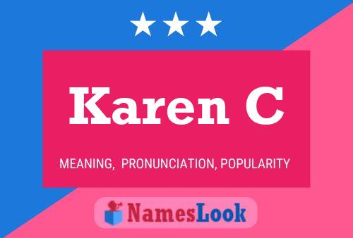 Karen C Name Poster