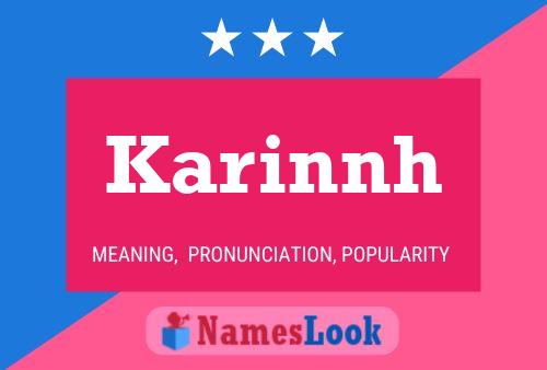 Karinnh Name Poster