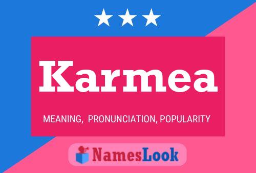 Karmea Name Poster