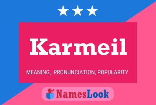 Karmeil Name Poster