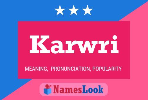 Karwri Name Poster