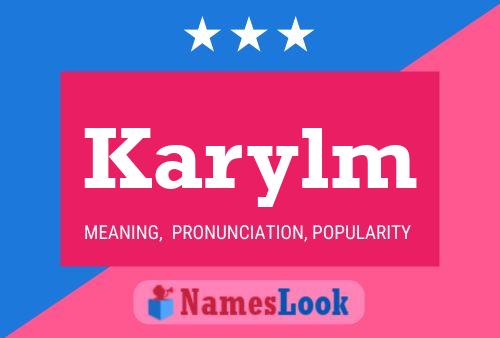 Karylm Name Poster