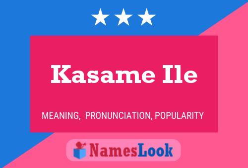 Kasame Ile Name Poster