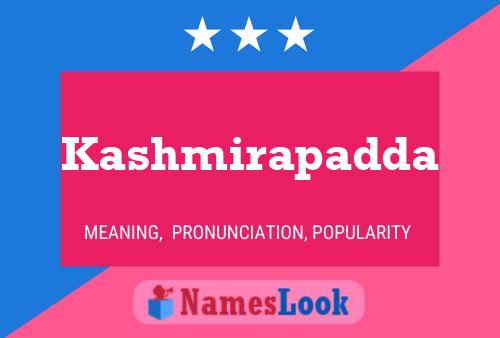 Kashmirapadda Name Poster