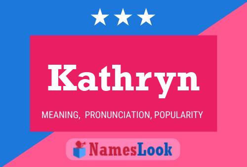 Kathryn Name Poster