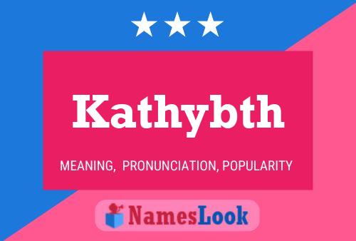 Kathybth Name Poster