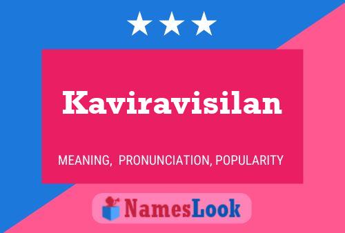 Kaviravisilan Name Poster