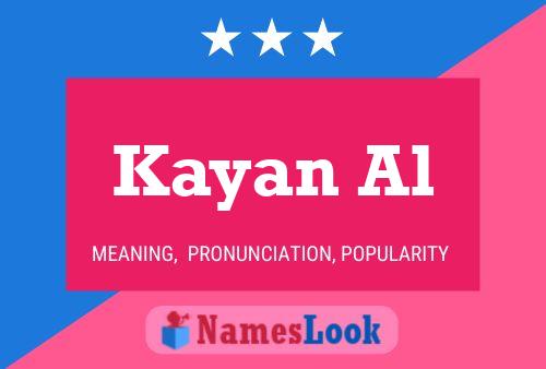 Kayan Al Name Poster