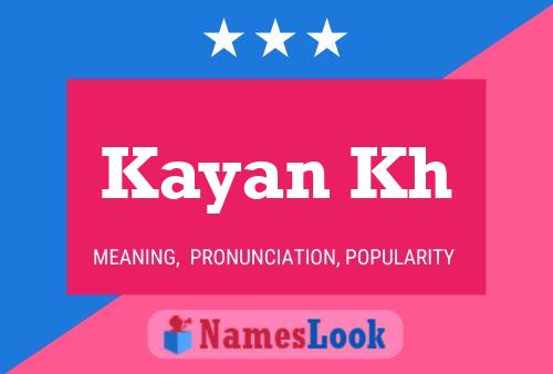 Kayan Kh Name Poster