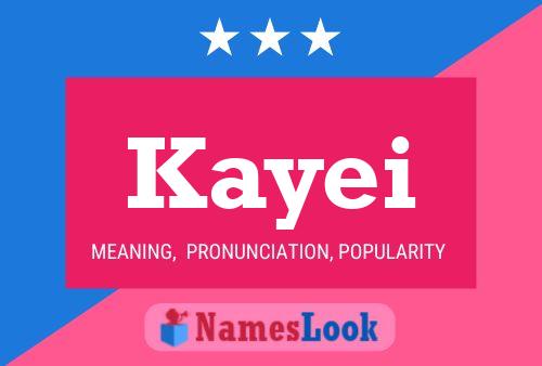 Kayei Name Poster