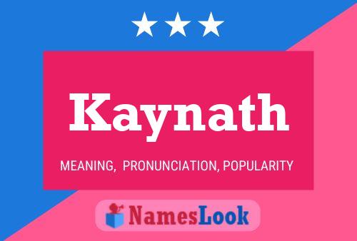 Kaynath Name Poster