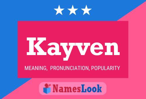 Kayven Name Poster