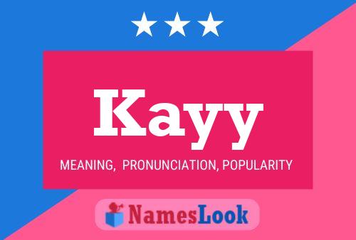 Kayy Name Poster