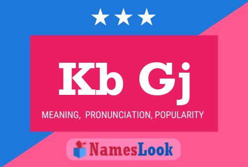 Kb Gj Name Poster