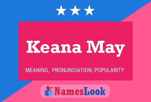 Keana May Name Poster