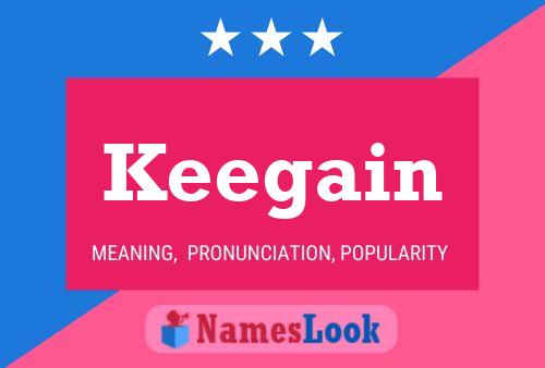 Keegain Name Poster