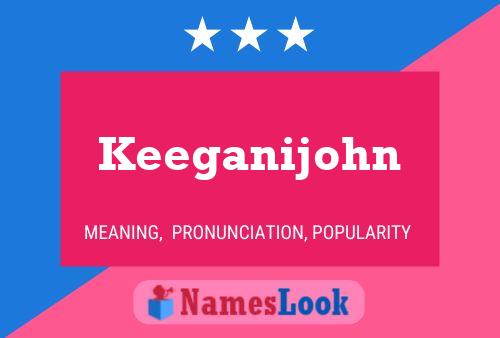 Keeganijohn Name Poster