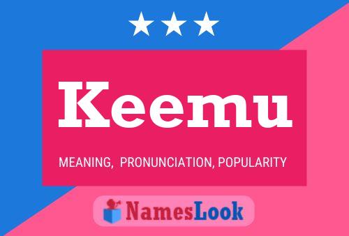 Keemu Name Poster