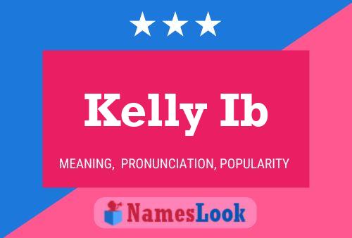 Kelly Ib Name Poster