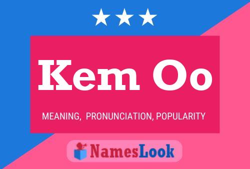 Kem Oo Name Poster