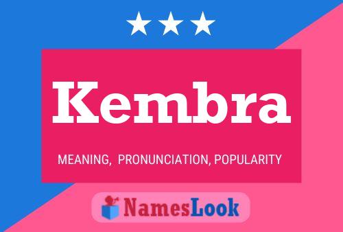 Kembra Name Poster