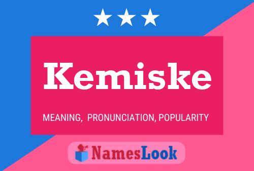 Kemiske Name Poster