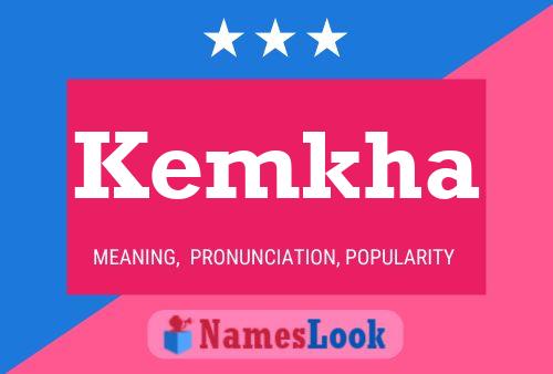 Kemkha Name Poster