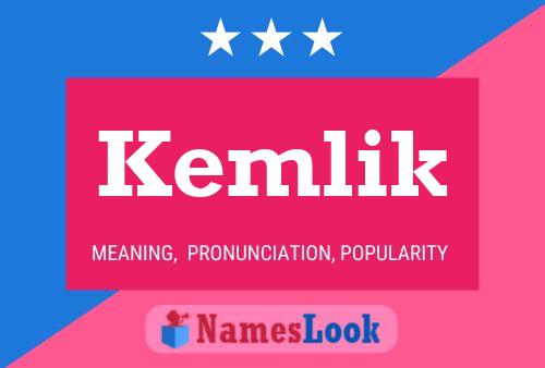 Kemlik Name Poster