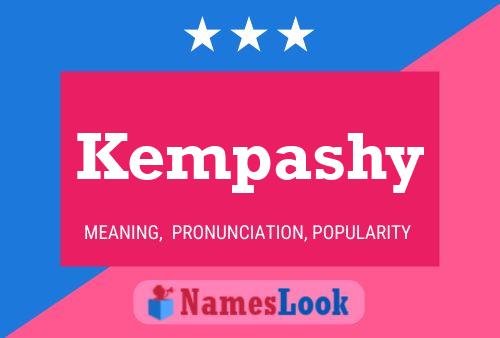 Kempashy Name Poster