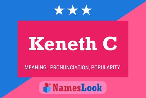 Keneth C Name Poster