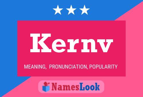 Kernv Name Poster