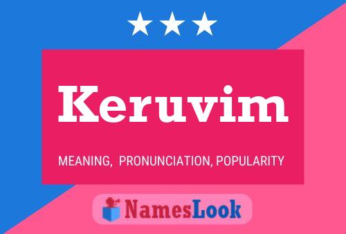 Keruvim Name Poster