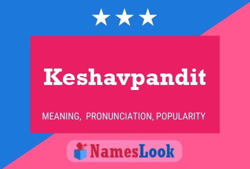 Keshavpandit Name Poster