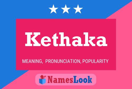 Kethaka Name Poster