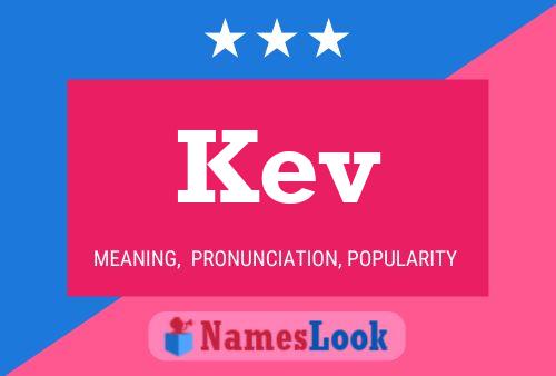 Kev Name Poster