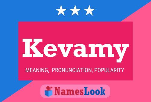 Kevamy Name Poster