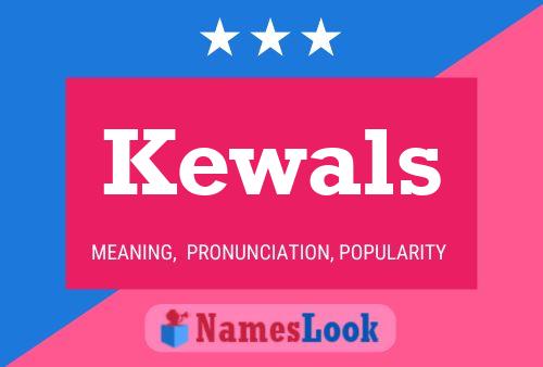 Kewals Name Poster