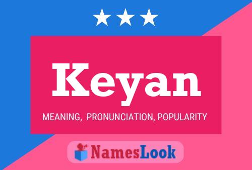 Keyan Name Poster