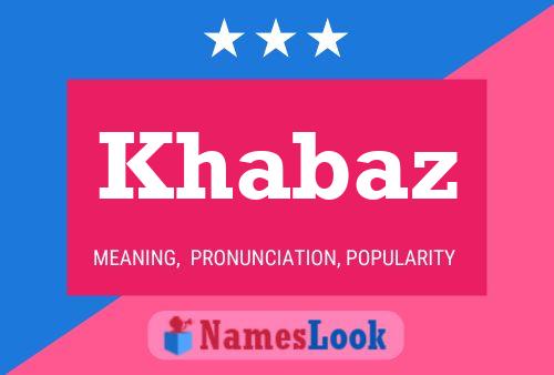 Khabaz Name Poster