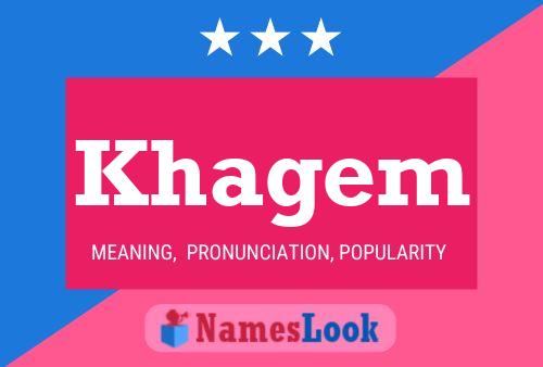 Khagem Name Poster