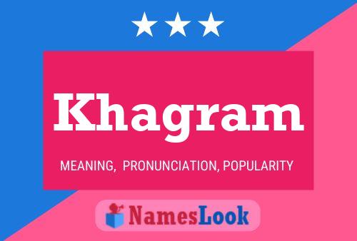 Khagram Name Poster