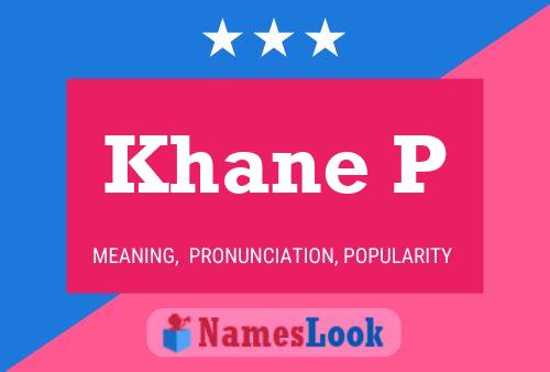 Khane P Name Poster