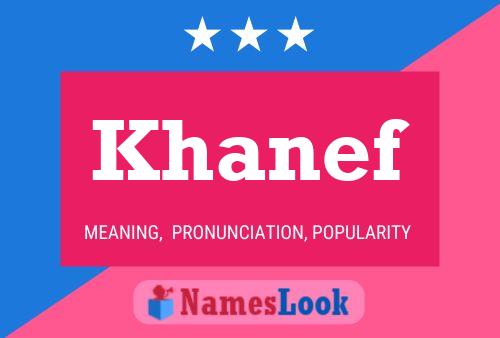 Khanef Name Poster